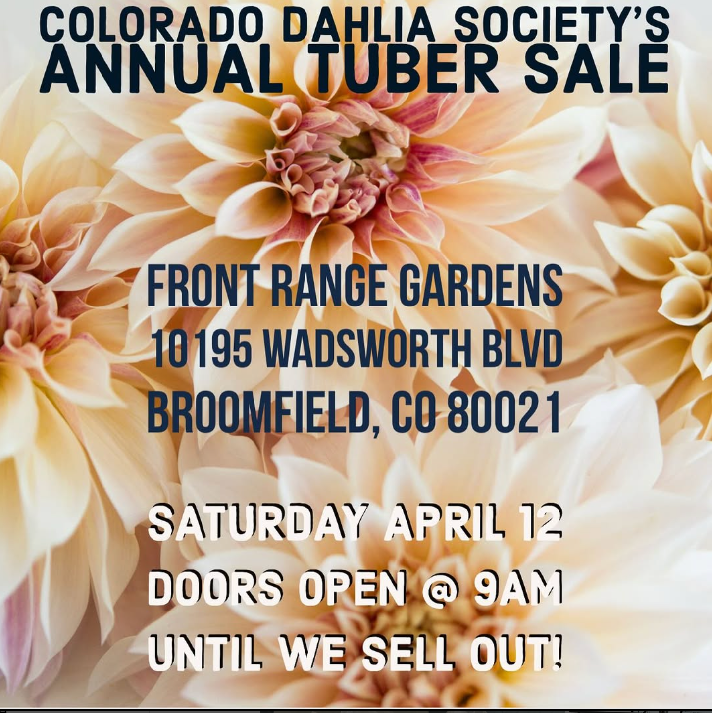 April 12th - Annual Tuber Sale
